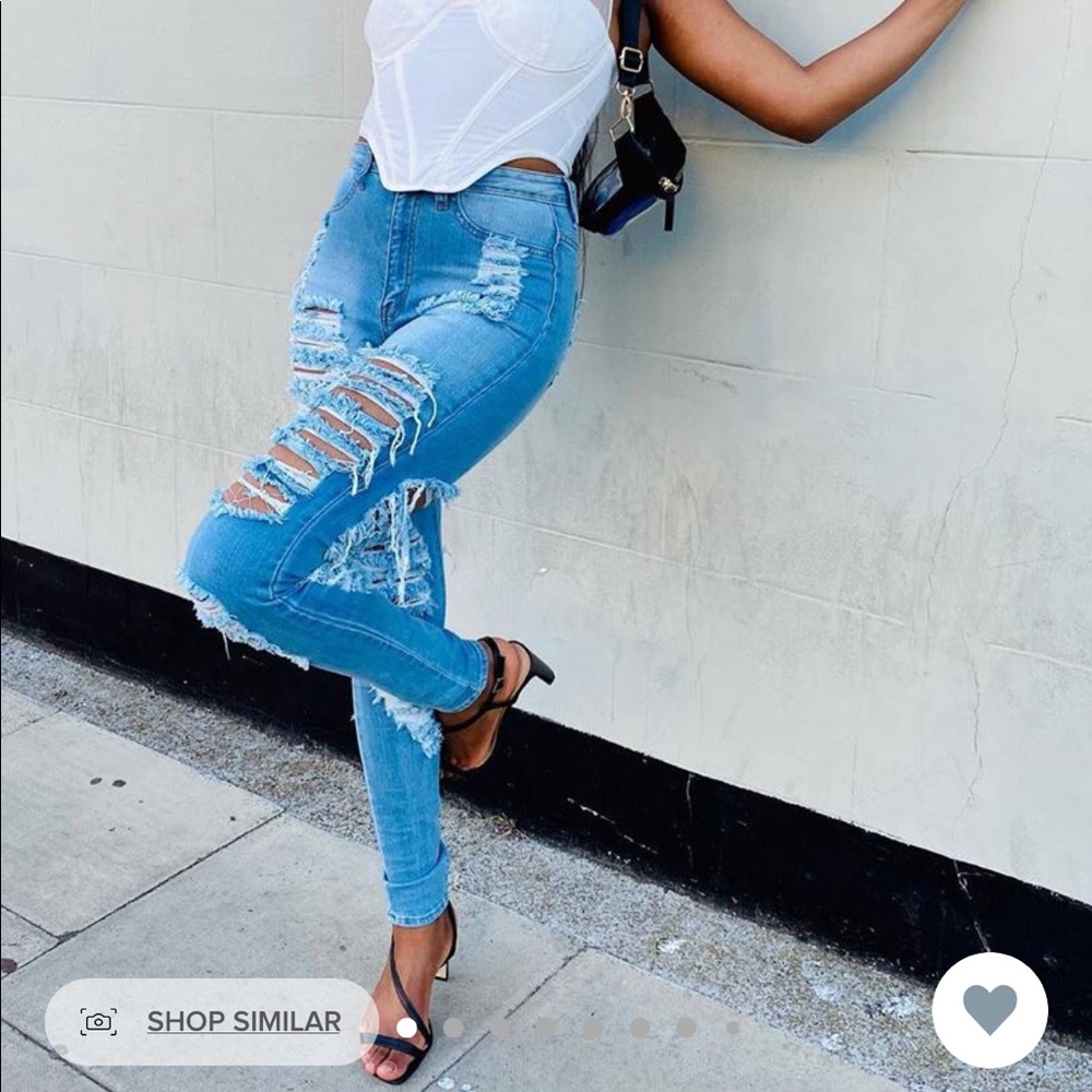Jeans distressed